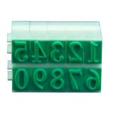 亚信S-3 9*6mm数字组合号码印章（1排）