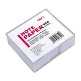 得力7601白色带盒便条纸（1盒）