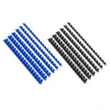 巨欣20mm 21孔10条装塑料装订胶圈（1捆）