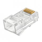 安普高品质8芯超五类网线水晶头（1个）