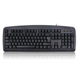 双飞燕KB-8 USB方接口办公商务防水有线键盘（1个）