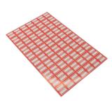 劲威10*7 26*21mm蝴蝶分类贴标签纸（1包）
