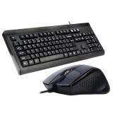 双飞燕KB-N8510 PS/2接口+鼠标USB接口有线鼠标键盘套（1套）