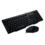 罗技MK100 PS/2接口+鼠标USB接口有线鼠标键盘套装（1套）