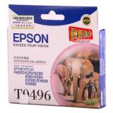 爱普生T0496淡红色打印机墨盒(1个）