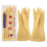 东方红大码纯胶加厚牛筋手套（1对）