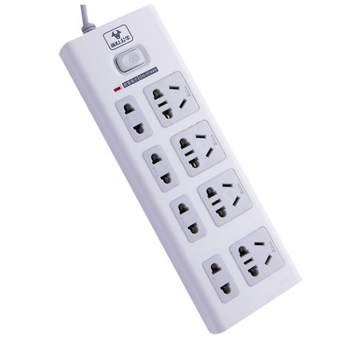 公牛h1440 3米8孔位双重防雷移动电源插排(1个)