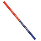 中华120木质特种圆杆蓝红双色木工铅笔（1支）