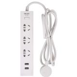 得力18217 1.8米3孔位 移动电源插排（1个）